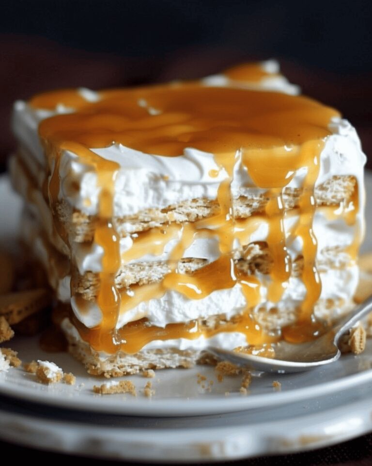 Salted Caramel Icebox Cake Recipe