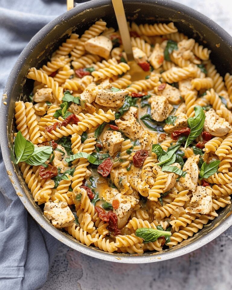 Sun-Dried Tomato Chicken Pasta Recipe