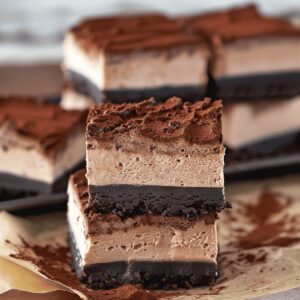 Sinful Chocolate Mousse Brownies Recipe
