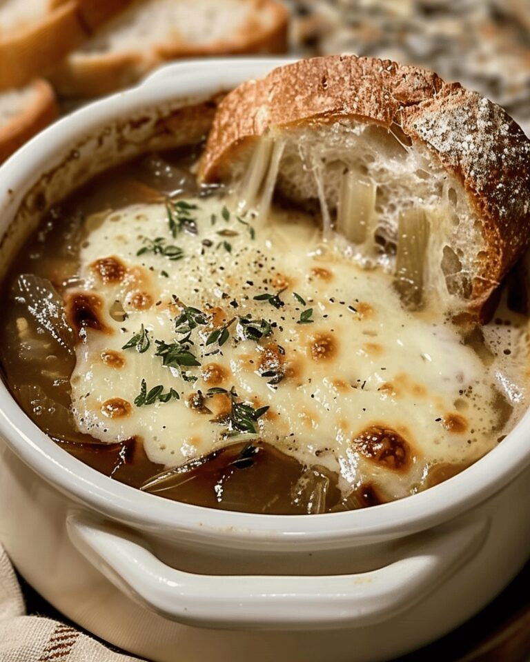 Silky Caramelized Onion Soup Recipe