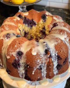 Blueberry Sour Cream Coffee Cake Recipe