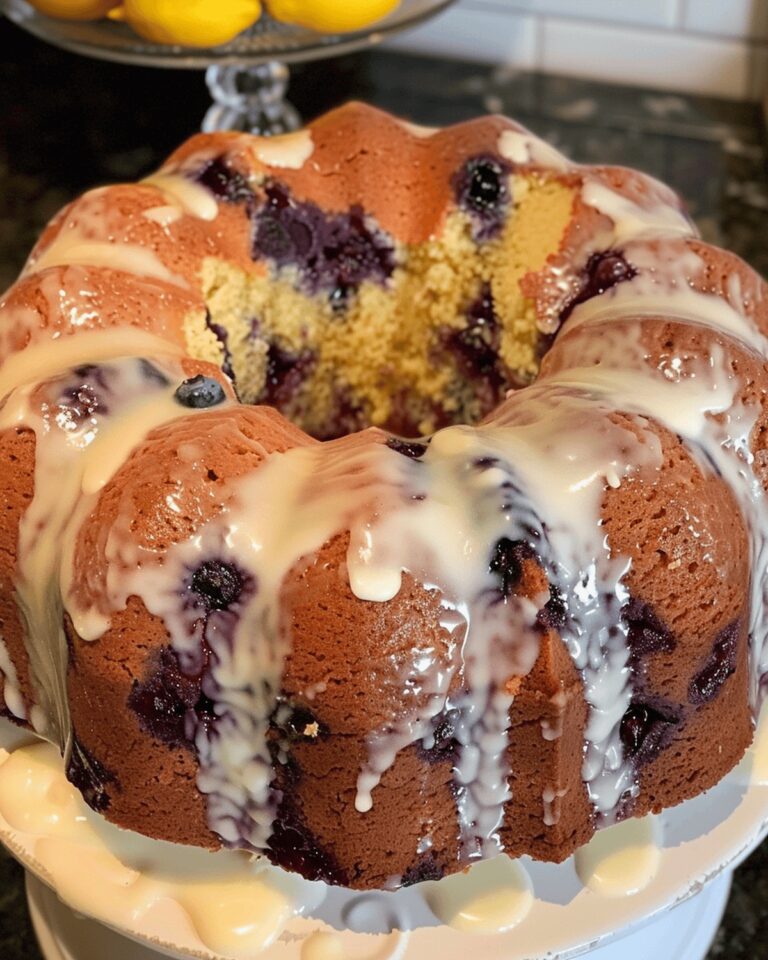 Blueberry Sour Cream Coffee Cake Recipe