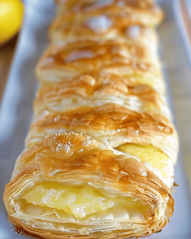 Lemon Puff Pastry Recipe