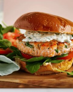Delicious Salmon Burgers Recipe