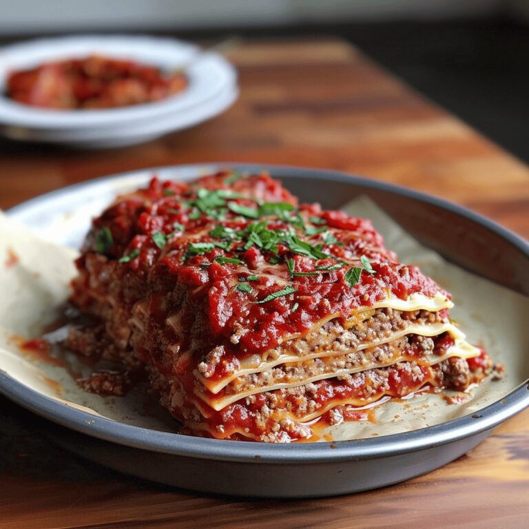Lasagna Meatloaf Recipe