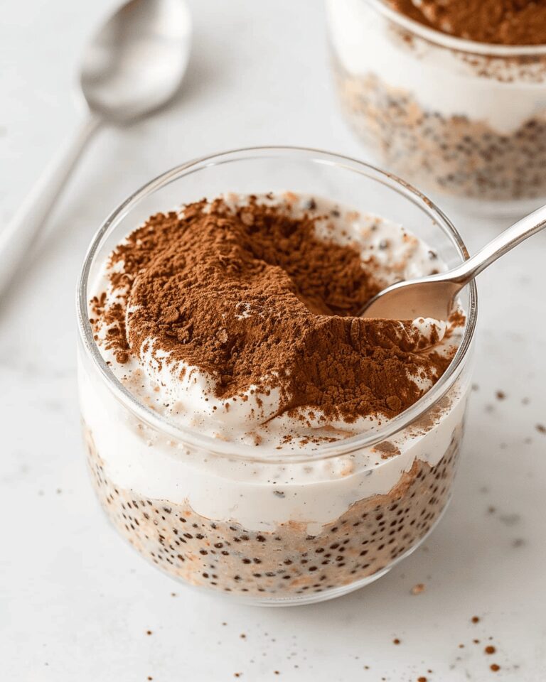 Tiramisu Overnight Oats Recipe