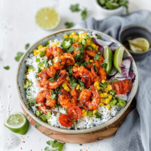 Fiesta Shrimp Bowl Recipe