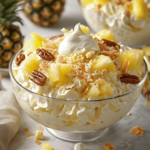 Tropical Pineapple Fluff Recipe