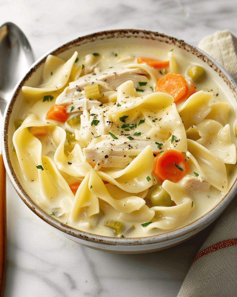 Velvety Chicken Noodle Harmony Recipe