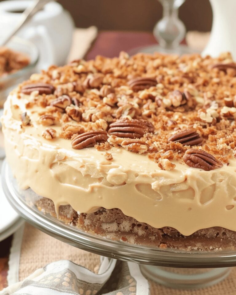 Praline Delight Cake Recipe