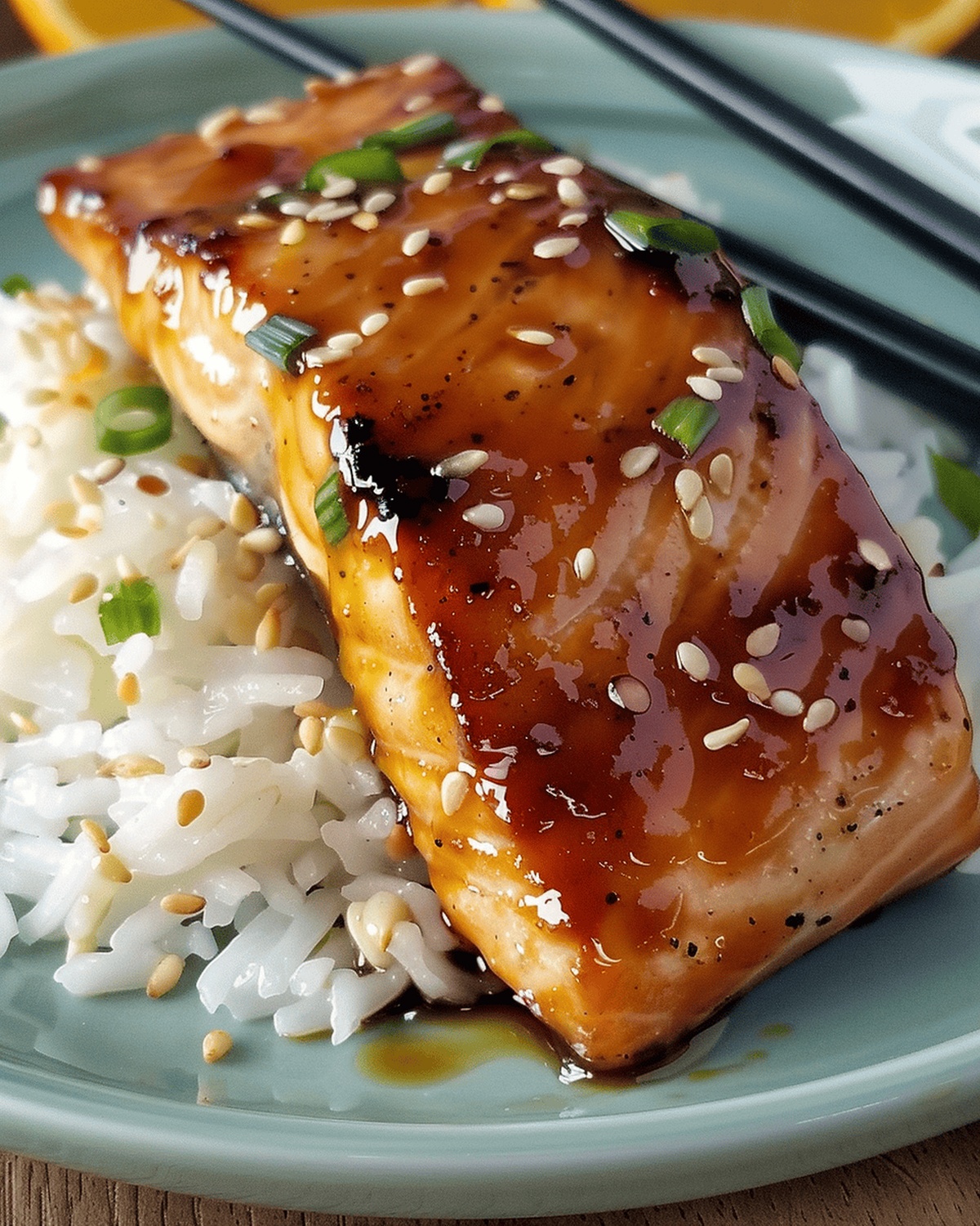 Orange Teriyaki Salmon Recipe