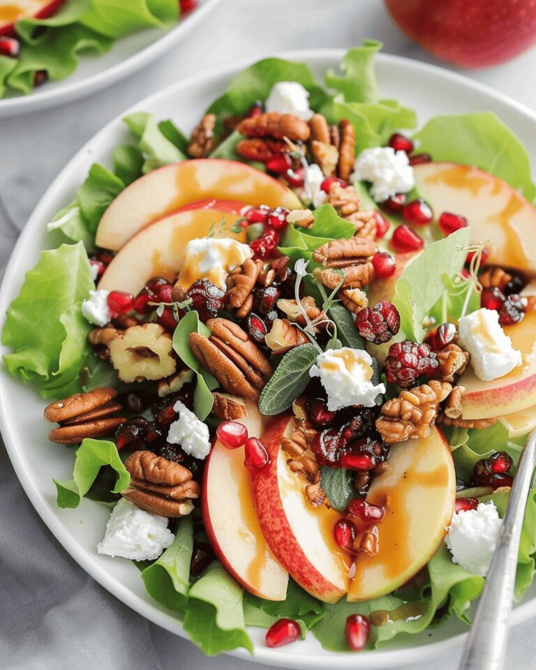 Crunchy Apple Sensation Salad Recipe