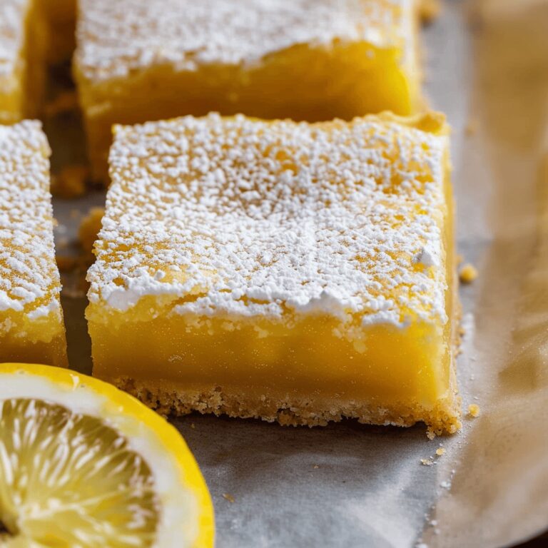 Super Easy Lemon Bars Recipe
