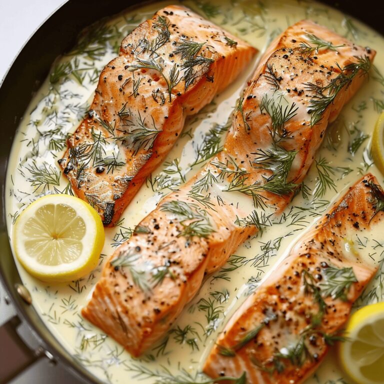 Silky Lemon-Dill Salmon Recipe