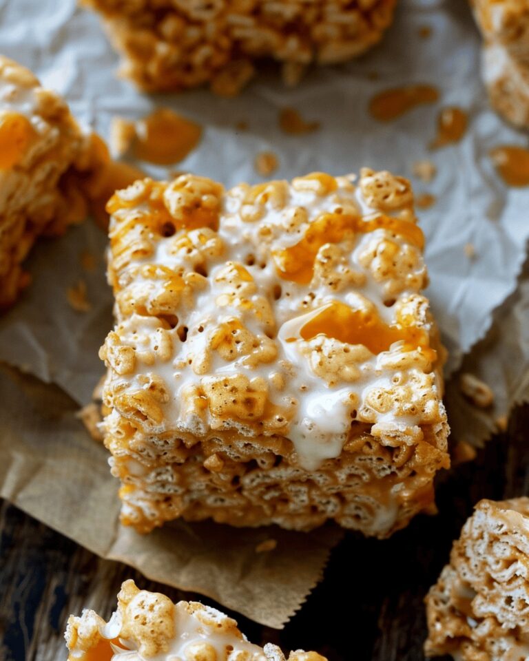 Brown Butter Dulce de Leche Rice Krispie Treats Recipe
