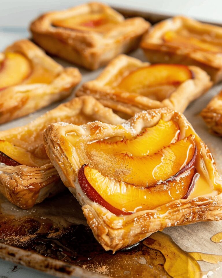 Peach and Cream Cheese Mini Tarts Recipe