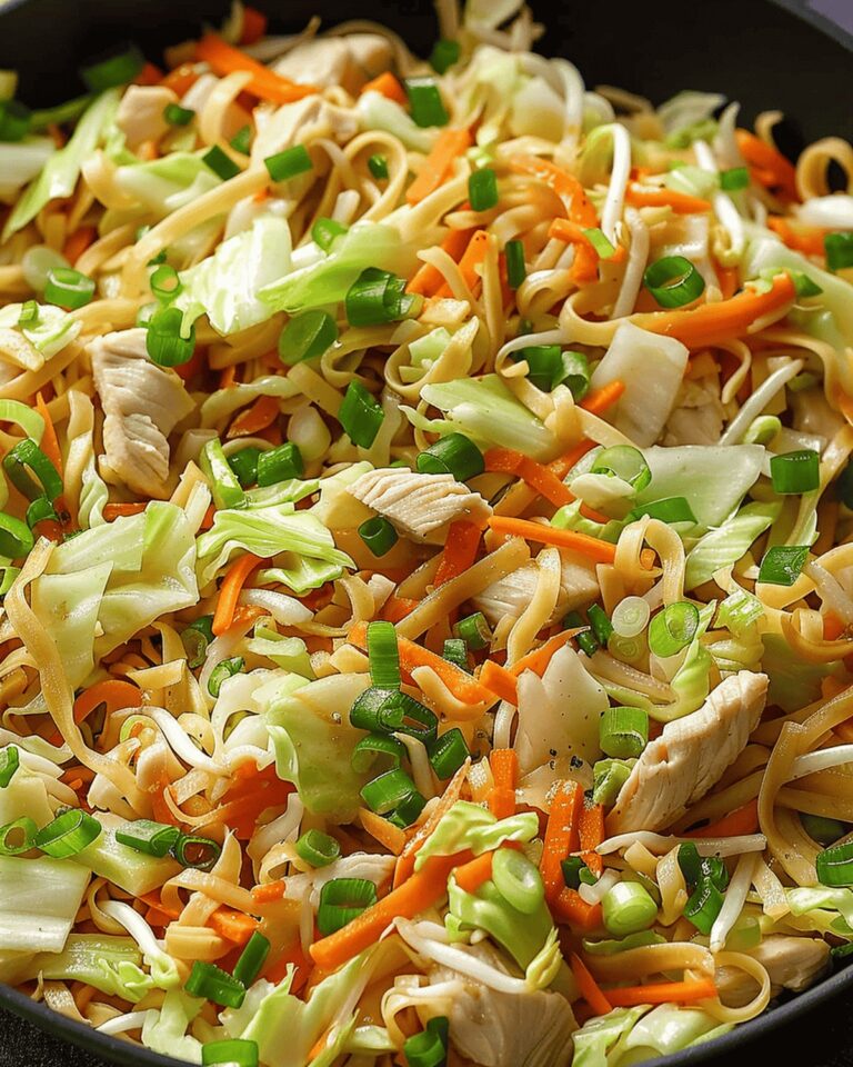 Sizzling Chicken Chow Mein Recipe