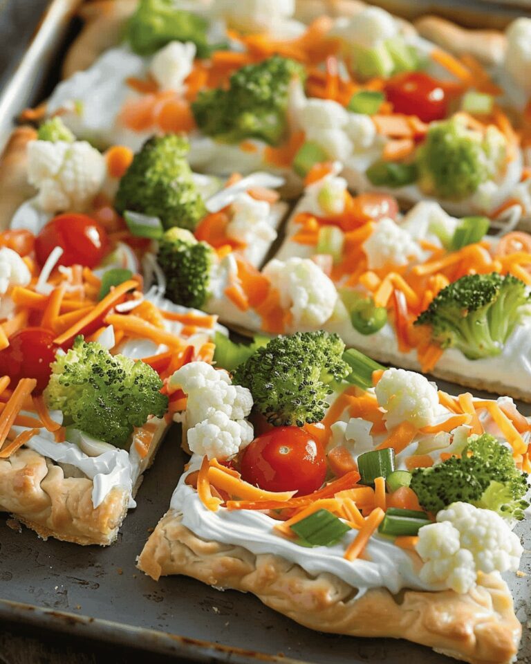 Vibrant Veggie Delight Pizza Recipe