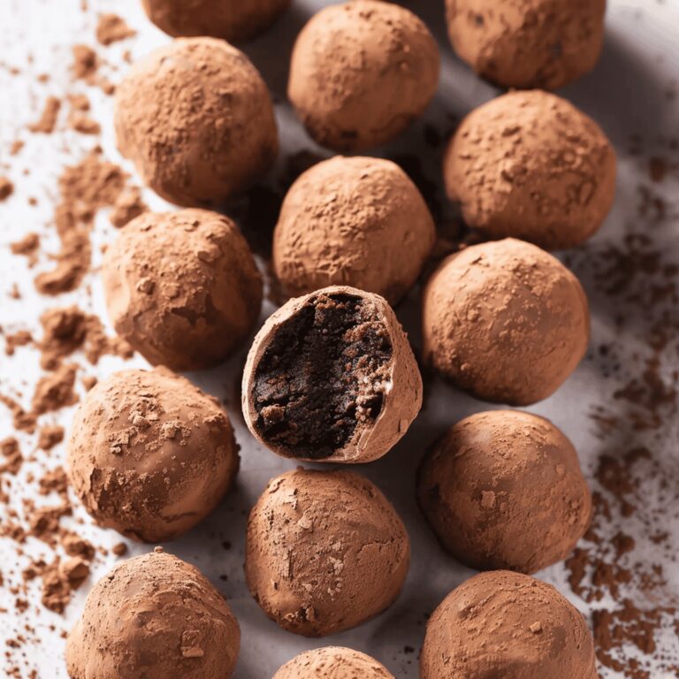 Velvety French Chocolate Truffles Recipe