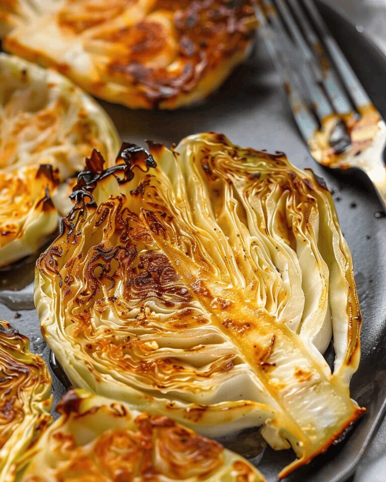 Roasted Cabbage Steaks Recipe