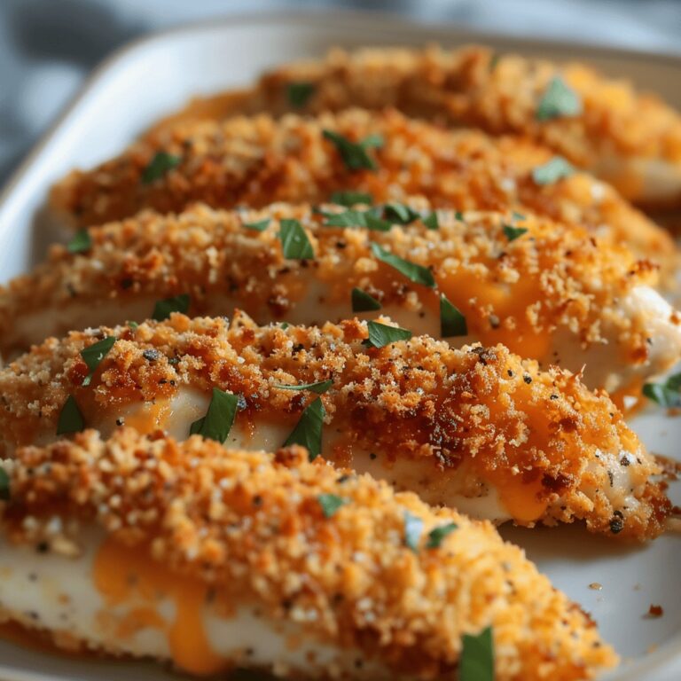 Tangy Cheddar Dijon Chicken Tenders Recipe