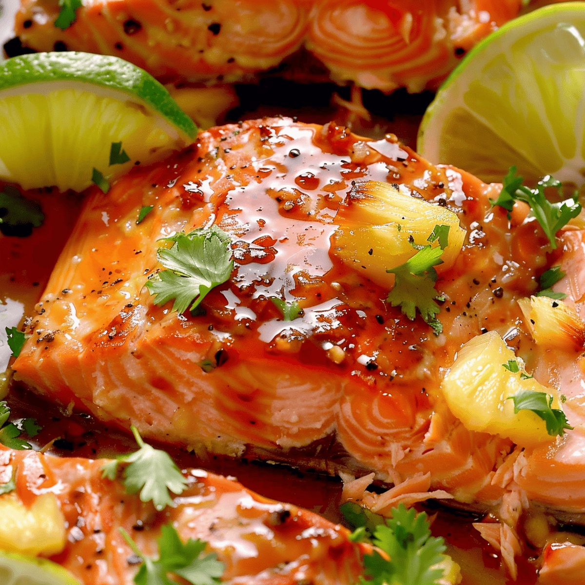Baked Pineapple Salmon Recipe