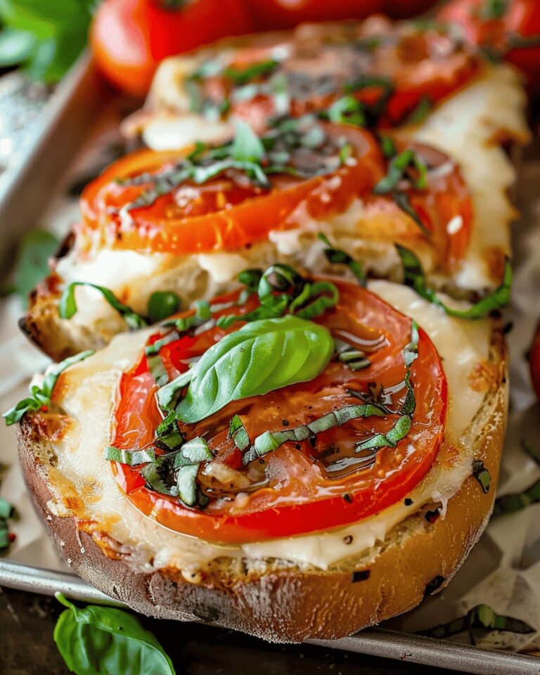 Caprese Bread Recipe