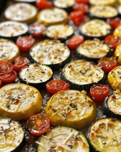 Rustic Vegetable Medley With Garlic And Parmesan Recipe