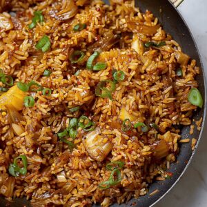 Spicy Kimchi Fried Rice Recipe