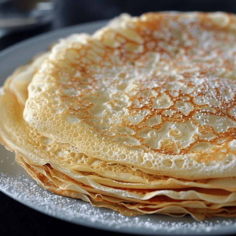 Authentic Spanish Crepes Recipe