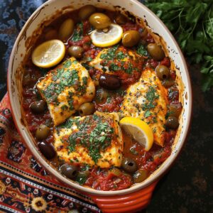 Aromatic Moroccan Fish Tagine With Ginger & Saffron Recipe