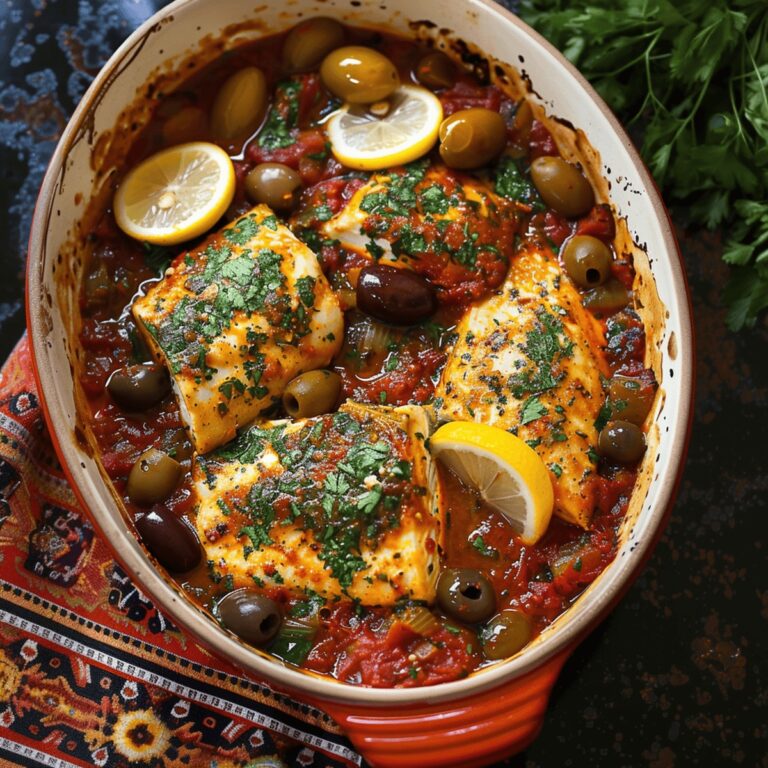 Aromatic Moroccan Fish Tagine With Ginger & Saffron Recipe