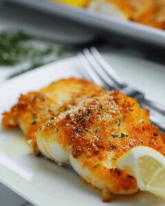 Parmesan Crusted Cod Recipe
