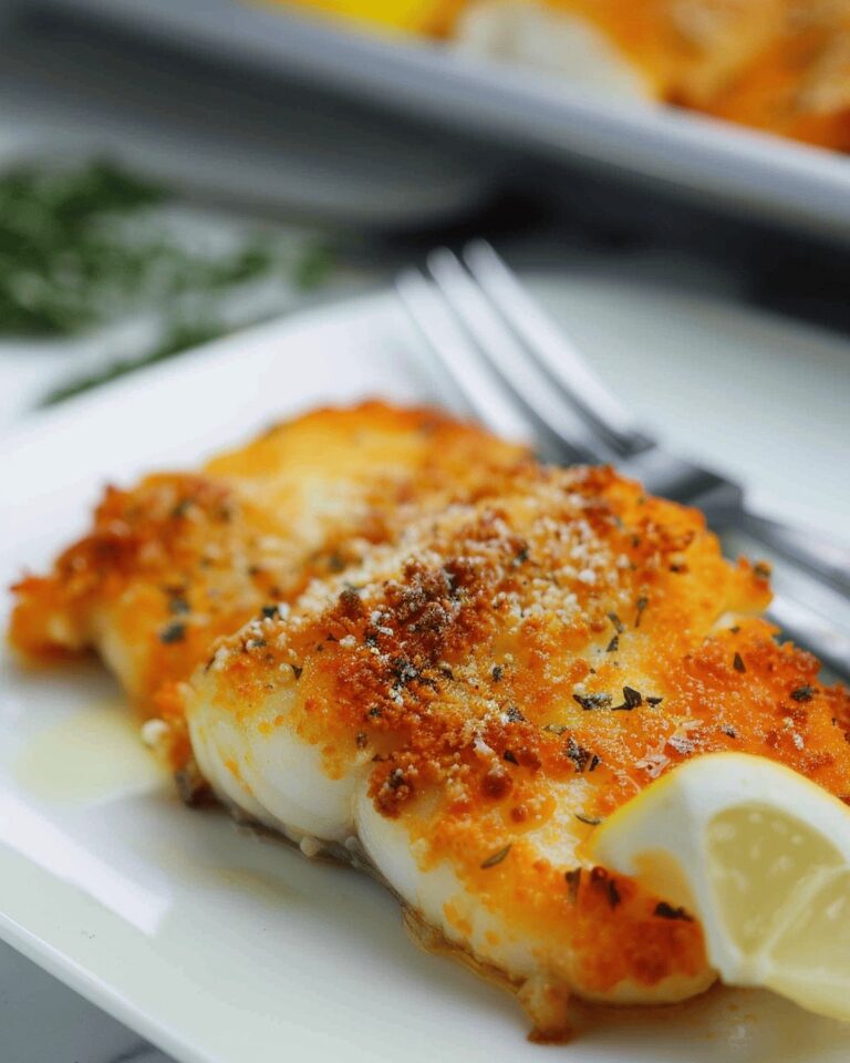 Parmesan Crusted Cod Recipe