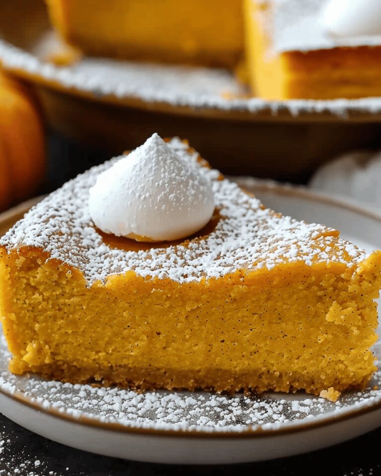 Silky Pumpkin Dream Custard Cake Recipe