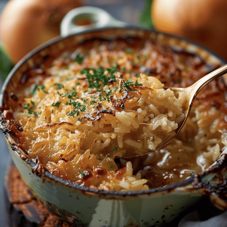 Velvety Onion Butter Rice Recipe