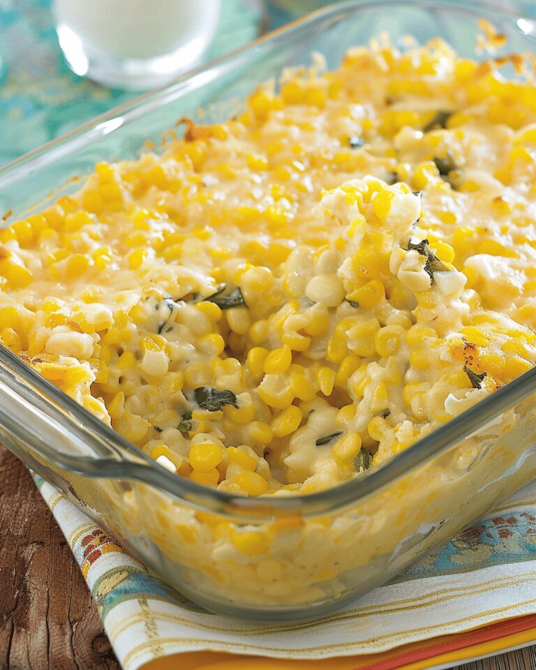 Cheesy Corn Delight Casserole Recipe