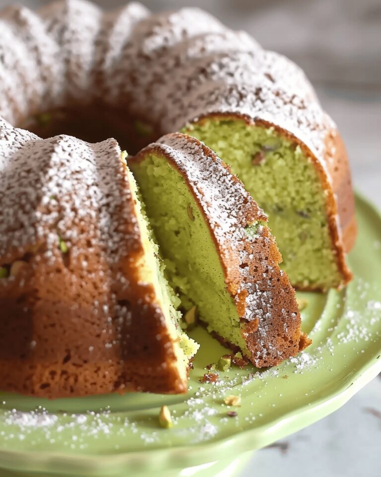 Luscious Pistachio Delight Cake Recipe