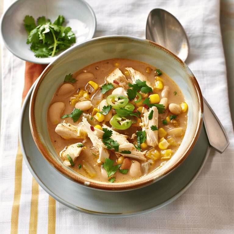 Slow Cooker White Chicken Chili Recipe