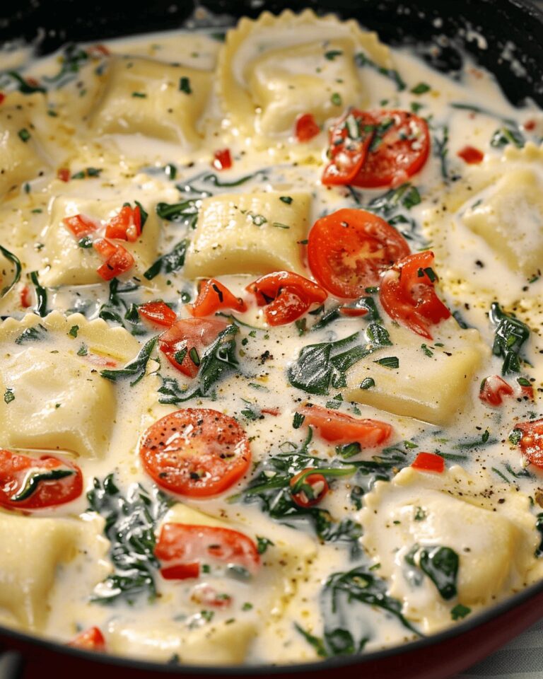 Creamy Tuscan Ravioli Delight Recipe