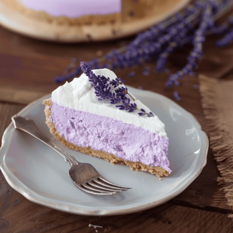 Silky Honey Lavender Cheesecake Recipe