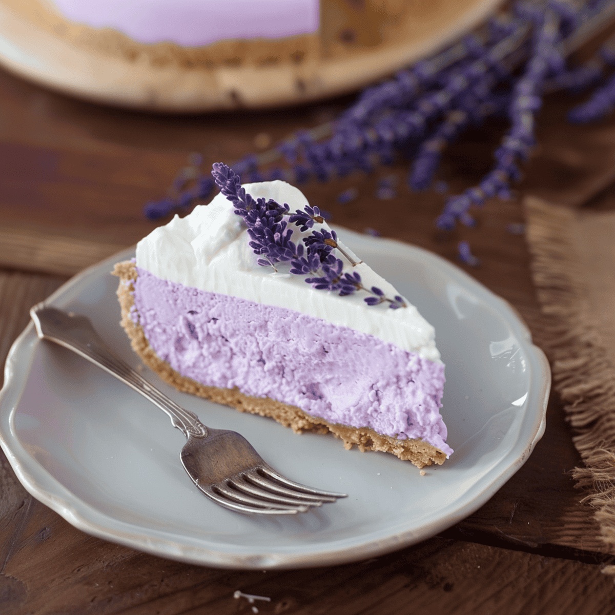 Silky Honey Lavender Cheesecake Recipe