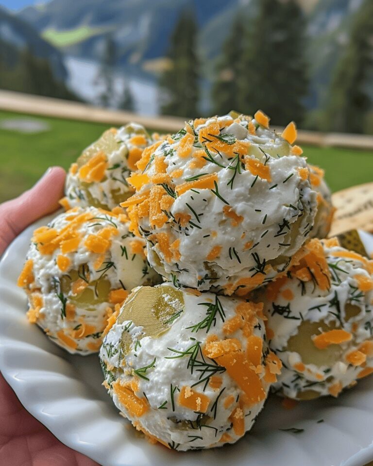 Tangy Dill Pickle Cheddar Delight Recipe