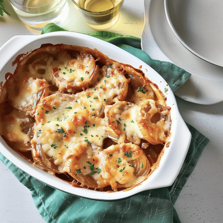Hearty French Onion Soup Casserole Recipe