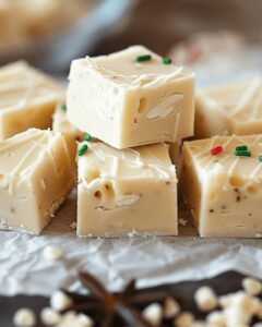 Silky Vanilla Bean Holiday Fudge Recipe