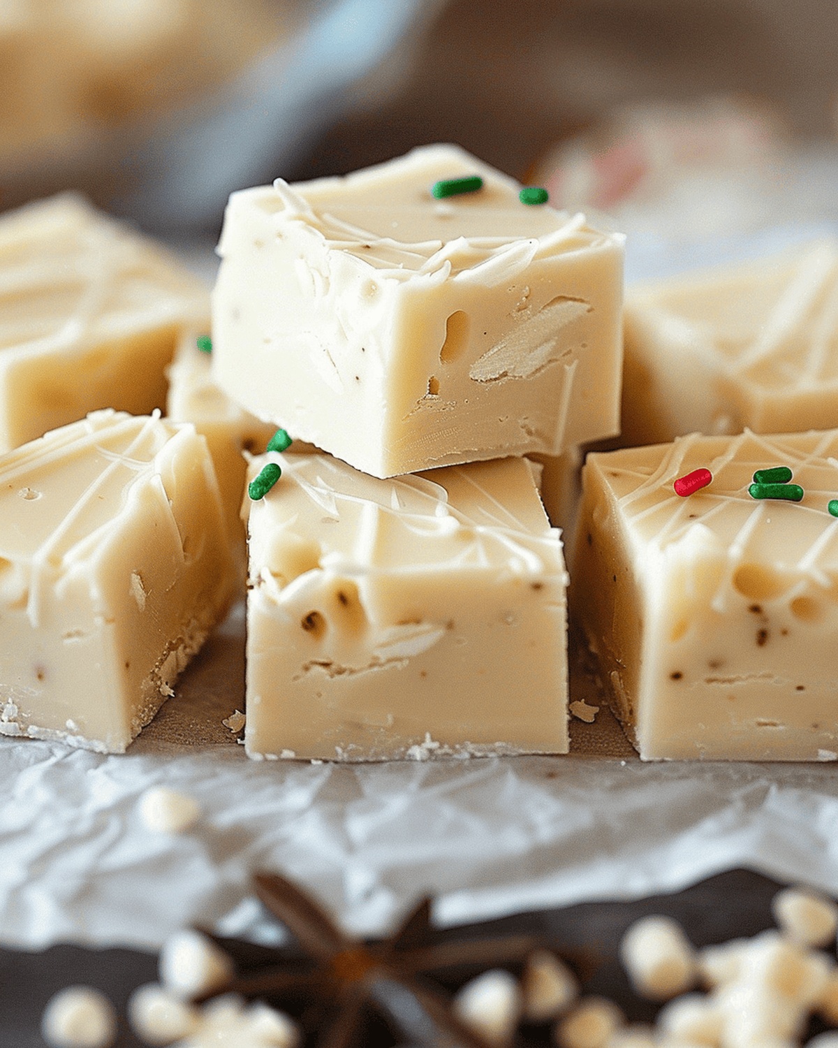 Silky Vanilla Bean Holiday Fudge Recipe