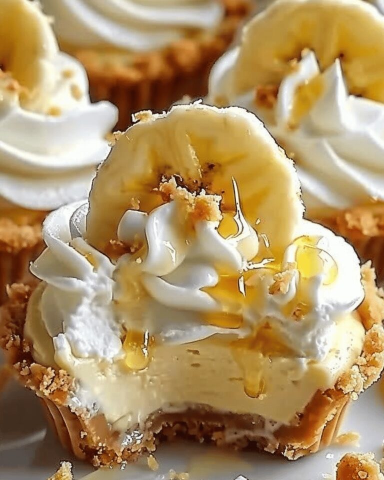No-Bake Mini Banana Cream Pies Recipe