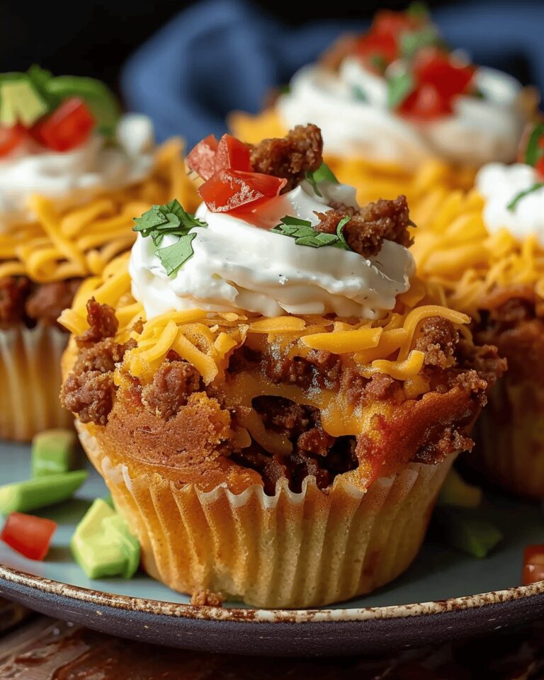 Taco Cupcakes Recipe