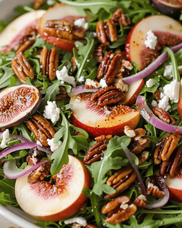 Vibrant Apple And Fig Arugula Salad Recipe