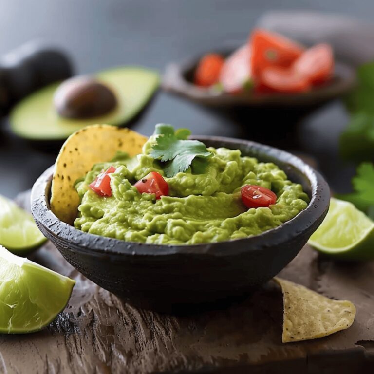Vibrant Fresh Guacamole Recipe